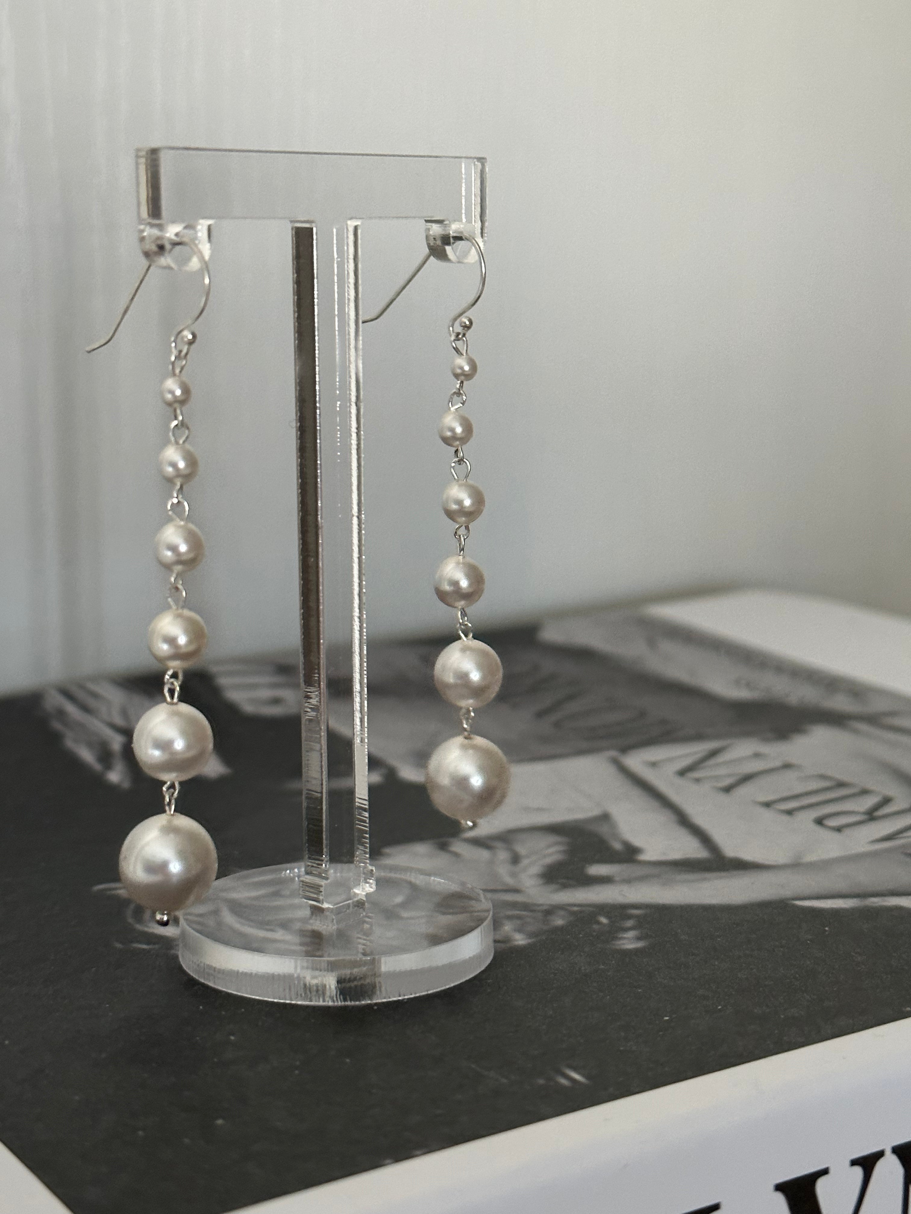 BRE Pearl Dangle Earrings - ZEN&CO Studio