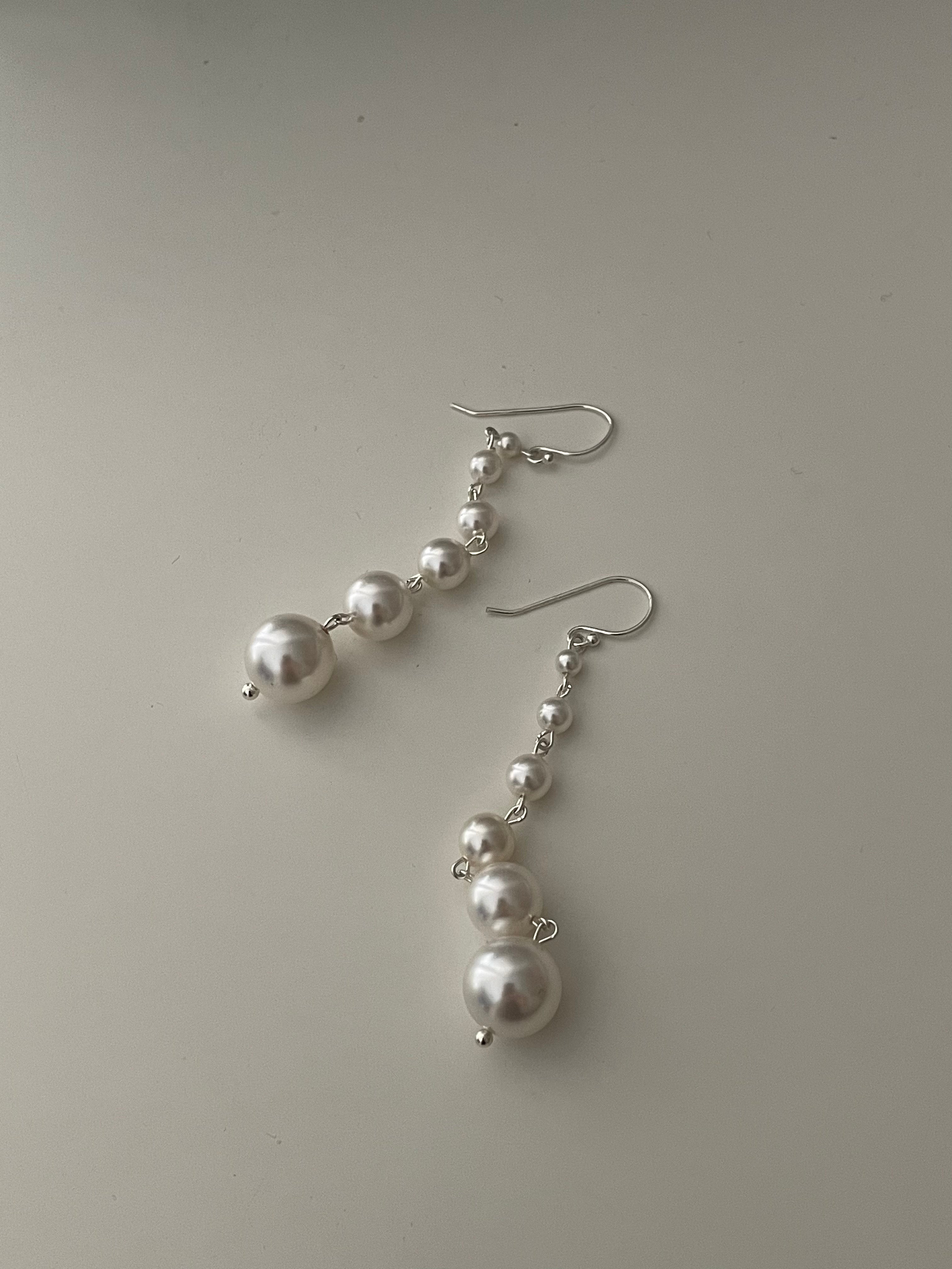 BRE Pearl Dangle Earrings - ZEN&CO Studio
