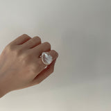 PETALS Pearl ring - ZEN&CO Studio