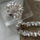 SUNFLOWER Keshi pearl bracelet - ZEN&CO Studio