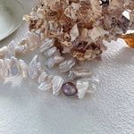 SUNFLOWER Keshi pearl necklace - ZEN&CO Studio