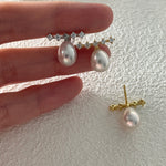 RAINIE Pearl stud earrings - ZEN&CO Studio