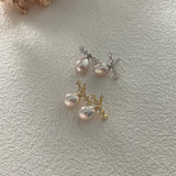 RAINIE Pearl stud earrings - ZEN&CO Studio