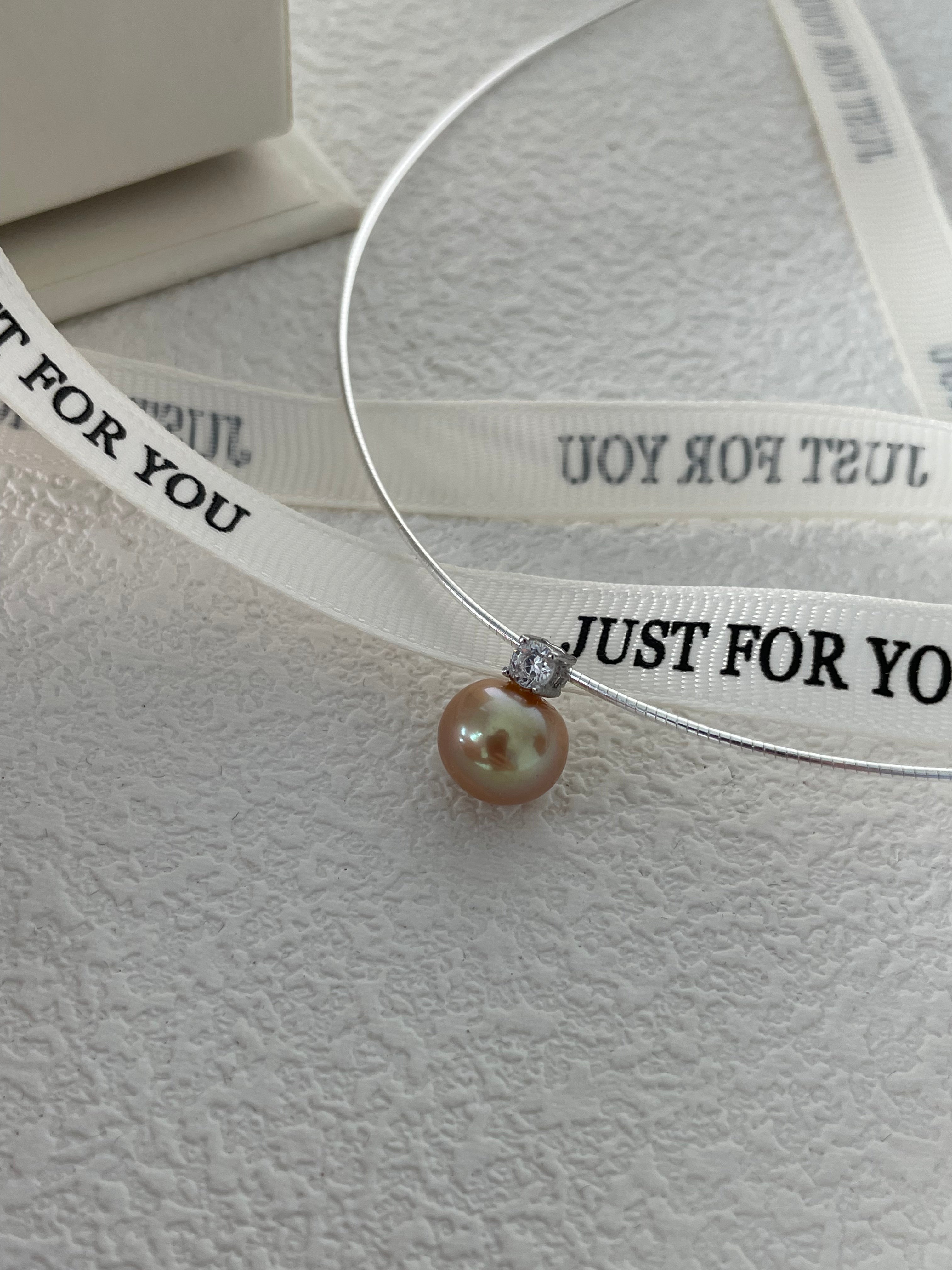 MANILA gold pearl pendant necklace - ZEN&CO Studio