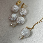 ROMAN HOLIDAY Pearl pendant necklace - ZEN&CO Studio