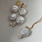 ROMAN HOLIDAY Pearl pendant necklace - ZEN&CO Studio