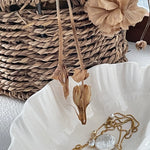 ROMAN HOLIDAY Pearl pendant necklace - ZEN&CO Studio