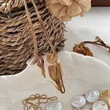 ROMAN HOLIDAY Double pearl earrings - ZEN&CO Studio