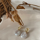 ROMAN HOLIDAY Single pearl earrings - ZEN&CO Studio