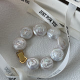 ROMAN HOLIDAY Baroque Pearl bracelet - ZEN&CO Studio