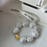 ROMAN HOLIDAY Baroque Pearl bracelet - ZEN&CO Studio