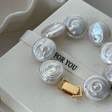 ROMAN HOLIDAY Baroque Pearl bracelet - ZEN&CO Studio
