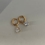 TABI mini hoop earrings - ZEN&CO Studio