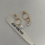 AGNES Asymmetric dangle earrings - ZEN&CO Studio
