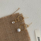 AGNES Asymmetric dangle earrings - ZEN&CO Studio