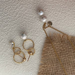 AGNES Asymmetric dangle earrings - ZEN&CO Studio