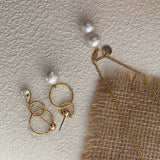 AGNES Asymmetric dangle earrings - ZEN&CO Studio