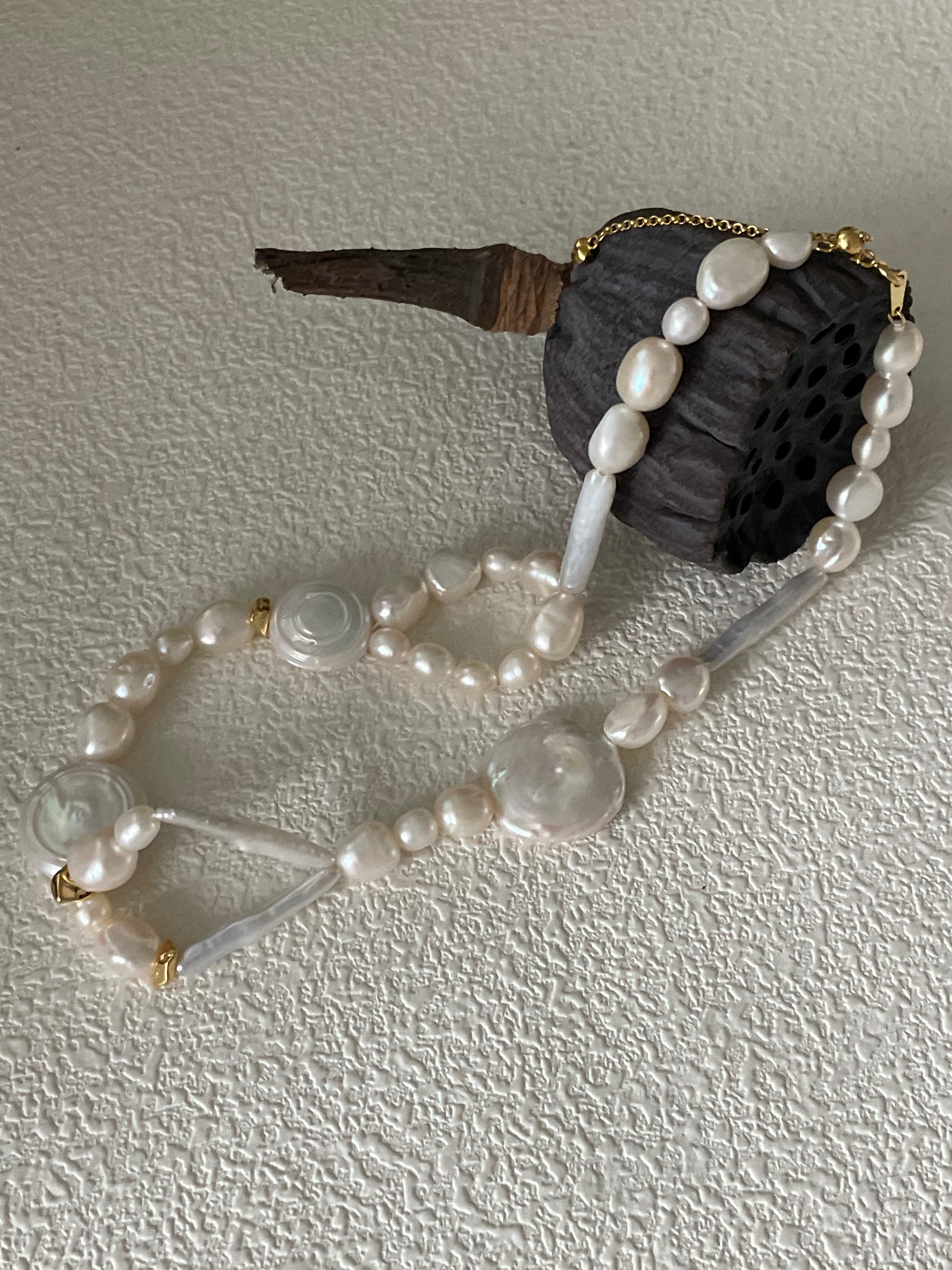 ROMAN HOLIDAY Pearl Choker - ZEN&CO Studio