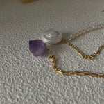 AMIRA Amethyst Pendant Necklace - ZEN&CO Studio