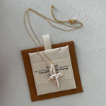 CRUZ Cross Pearl Chain Necklace - ZEN&CO Studio