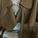CARA Baroque Pearl Pendant Necklace