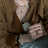 DAISY Keshi Pearl Necklace