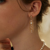 AKIKO Oriental Dangle Earrings