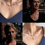 Rachel's Yellow Crystal Pendant Necklace