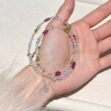 Monica's Colorful Dainty Stone Choker