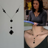Monica's Black Onyx Pendant Necklace