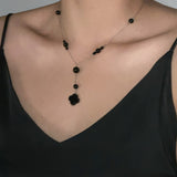 Monica's Black Onyx Pendant Necklace