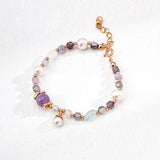 LILA Amethyst and Pearl Bracelet