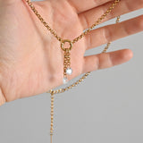 Rachel´s Tassel Pendant Necklace