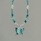 Phoebe´s Butterfly Pendant Necklace