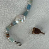AZZURRA Baroque Pearl and Amazonite Bracelet