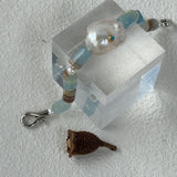 AZZURRA Baroque Pearl and Amazonite Bracelet