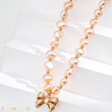 LILIANA Blush Pearl Necklace