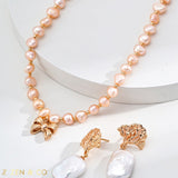 LILIANA Blush Pearl Necklace