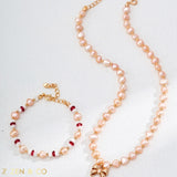 LILIANA Blush Pearl Necklace