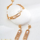 AKIKO Oriental Dangle Earrings