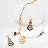 SAYANA Floral Dangle Earrings