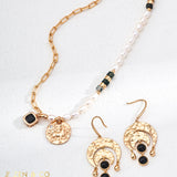 SAYANA Floral Dangle Earrings