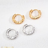 NURU Pearl Hoop Earrings