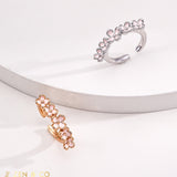 BECKY Floral Open Ring