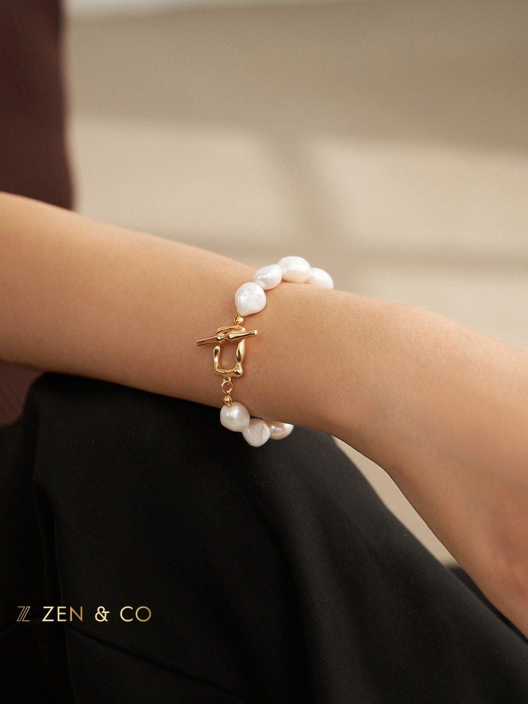 BELLA Baroque pearl bracelet - ZEN&CO Studio