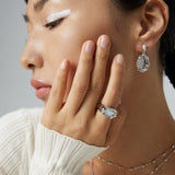 BIANCA Mother of pearl dangle earrings - ZEN&CO Studio