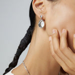 BIANCA Mother of pearl dangle earrings - ZEN&CO Studio
