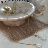 Collana con ciondolo lungo di perle POSY