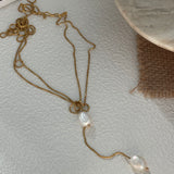 Collana con ciondolo lungo di perle POSY