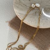 Collana con ciondolo lungo di perle POSY